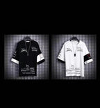 Mens Loose-fitting Japanese-style 34-sleeve Shirt For Spring And Summer